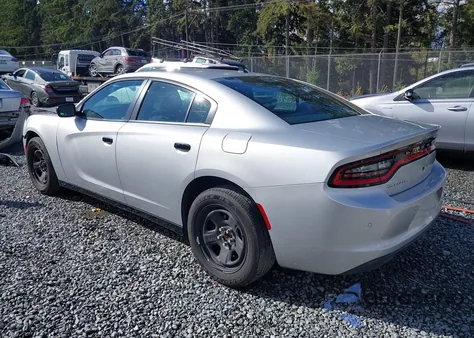 2019 Dodge Charger Police Rwd z USA, uszkodzony, nr VIN 2C3CDXAT6KH627551